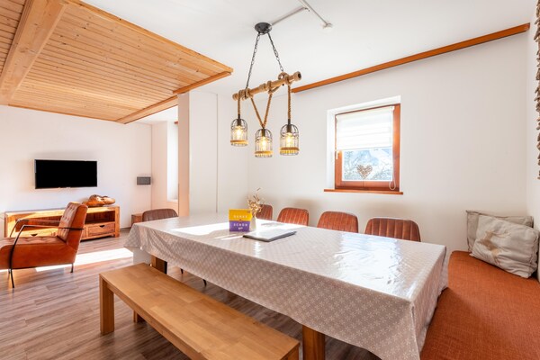 Modern vakantiehuis voor 12 personen met privésauna nabij Zell am See - thumbnail 3