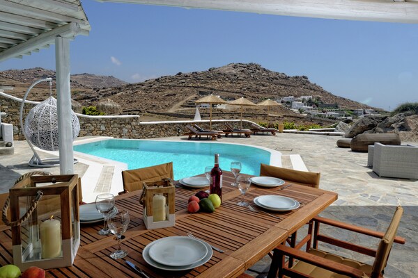 Villa Harmony: Elegante villa met privézwembad nabij Kalafatis strand - thumbnail 6