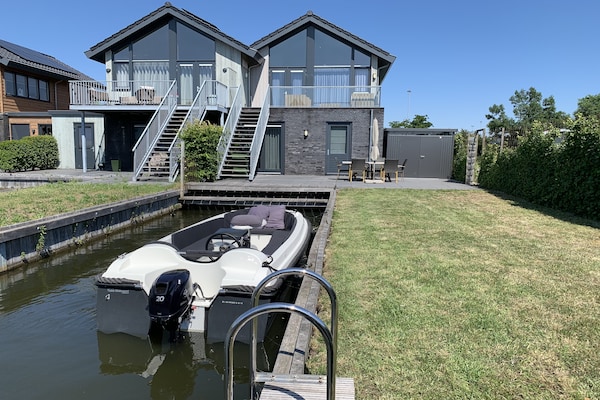 Luna: Vakantiehuis met eigen steiger aan het IJsselmeer in Stavoren - thumbnail 6