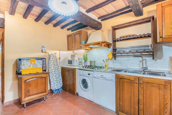 Ruime villa voor 14 personen in het hart van Montalcino - thumbnail 5