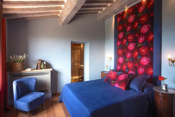 Villa Melograno: Elegante oase met privézwembad in de Toscaanse heuvels bij Arezzo - thumbnail 5