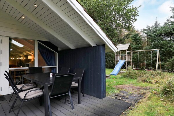 Vrijstaand vakantiehuis met sauna op 400m van zee in Hals, Denemarken - thumbnail 6
