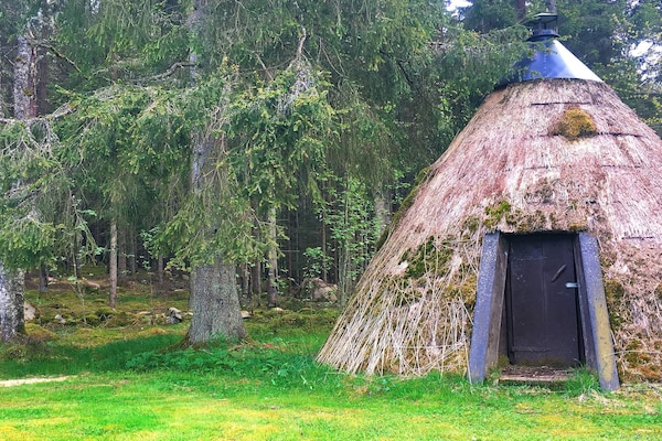 Authentiek Zweeds vakantiehuis bij bos en meer in Åsarp - thumbnail 5