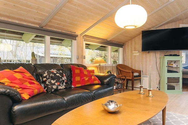 Vrijstaand vakantiehuis met sauna en uitzicht op natuurgebied bij Ristinge - thumbnail 6