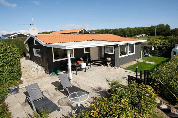 Vrijstaand vakantiehuis op uniek perceel met strandtoegang in Juelsminde - thumbnail 2