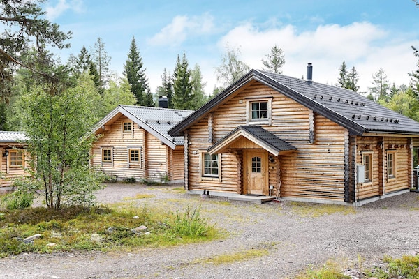 Rustiek houten huis aan kabbelende beek met sauna in Hundfjället - thumbnail 3