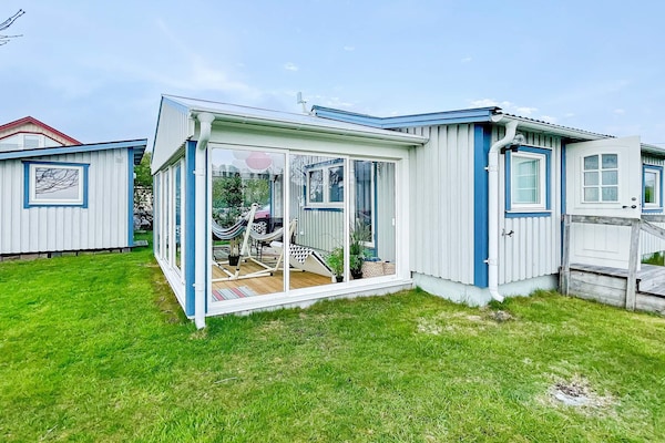 Knus vakantiehuis bij zee in Tvååker – 8 personen, wintertuin en annex - thumbnail 2