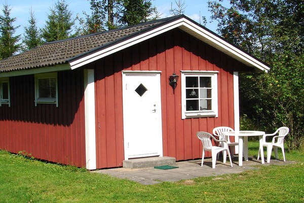 Op 300 m van het meer: Sfeervol vakantiehuis in Håcksvik - thumbnail 3