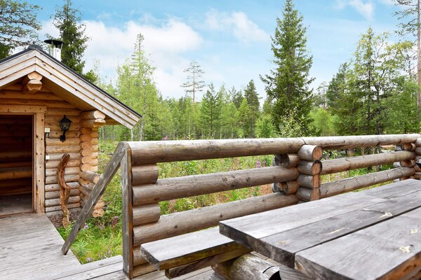 Sfeervol houten vakantiehuis in Sälen met eigen sauna - thumbnail 3