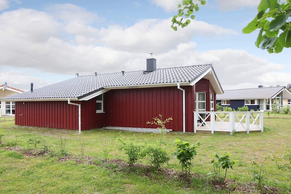Licht Scandinavisch vakantiehuis met whirlpool en sauna op 250m van zee - thumbnail 4