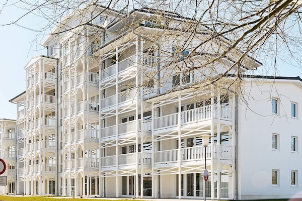 Modern appartement met overdekt balkon op 150m van de Oostzee in Großenbrode - thumbnail 3