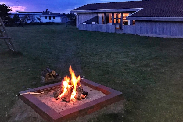 Vrijstaand vakantiehuis bij Vestervig met sauna, whirlpool en houtkachel - thumbnail 5