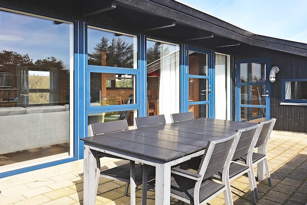 Vrijstaand vakantiehuis bij Vestervig met sauna, whirlpool en houtkachel - thumbnail 2