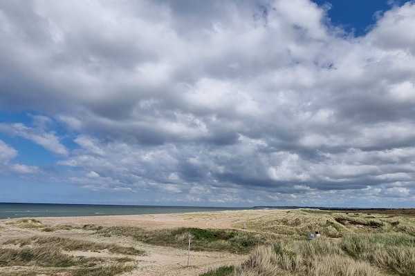 Vrijstaand vakantiehuis met sauna en whirlpool op 700 meter van de Noordzee - thumbnail 3