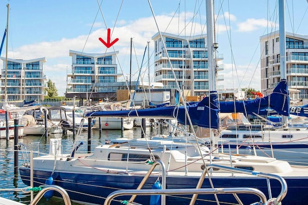 Aan zee: Luxe penthouse appartement in Marina Wendtorf - thumbnail 1