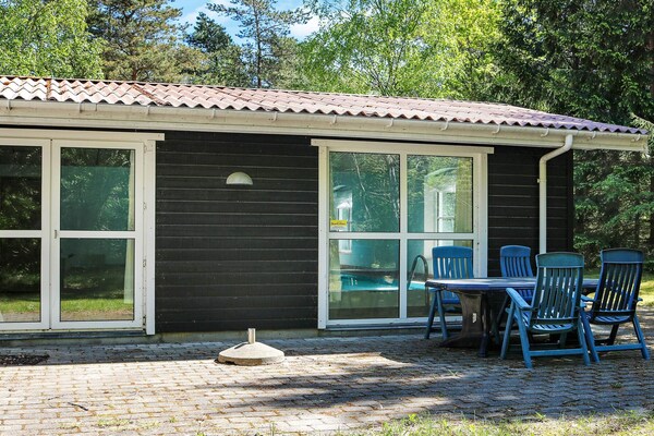 Luxe vakantiehuis met privé zwembad, whirlpool en sauna op 600m van zee - thumbnail 4
