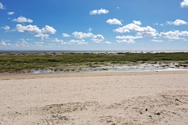 Luxe vakantiehuis met sauna, whirlpool en zeezicht op 250 meter van strand Fanø - thumbnail 6