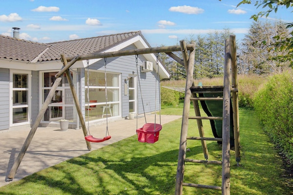 Luxe vakantiehuis met whirlpool op 500m van de zee in Hals, Denemarken - thumbnail 2