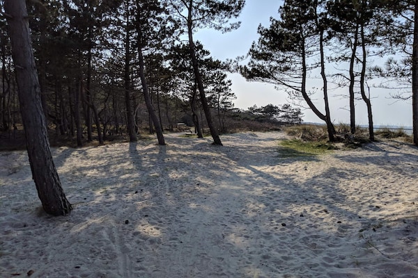 Ruim vakantiehuis voor 14 personen met zwembad, sauna en activiteitenruimte op 900m van zee in Hornbæk - thumbnail 5