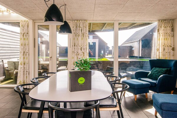 Op 800 m van zee: Luxe vakantiehuis op Rømø voor 8 personen - thumbnail 6