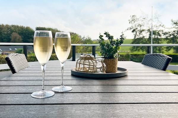 Op 800 m van zee: modern vakantiehuis voor 8 personen in Roslev - thumbnail 4