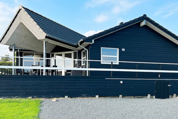 Op 800 m van zee: modern vakantiehuis voor 8 personen in Roslev - thumbnail 5