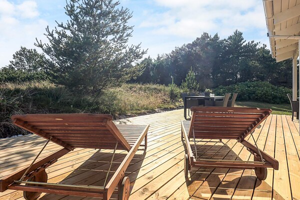 Luxe vakantiehuis bij Klitmøller met privé-zwembad, sauna en whirlpool - thumbnail 6