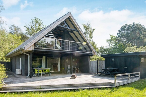 Traditioneel vakantiehuis op 200m van zee in Knebel, Denemarken - thumbnail 1