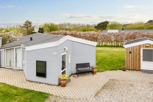 Licht vakantiehuis bij Vestervig met whirlpool, vlakbij de Limfjord - thumbnail 1