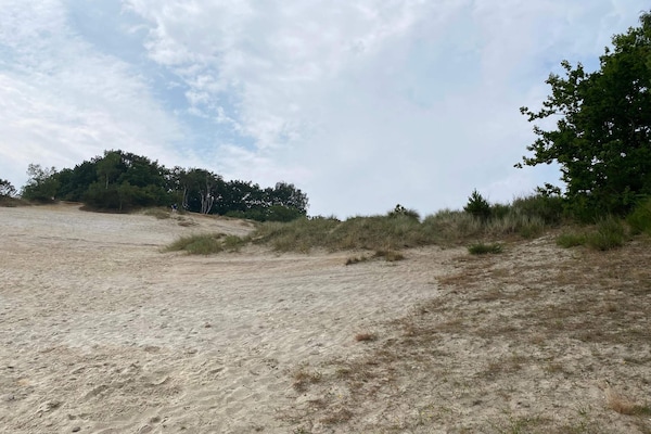 Vrijstaand vakantiehuis op 100m van zee met weids uitzicht bij Børkop - thumbnail 3