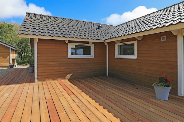 Vrijstaand vakantiehuis bij de Limfjord met sauna en whirlpool - thumbnail 2