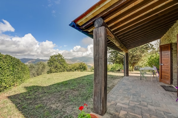 Sfeervolle villa met privézwembad en uitzicht op de Toscaanse heuvels - thumbnail 2