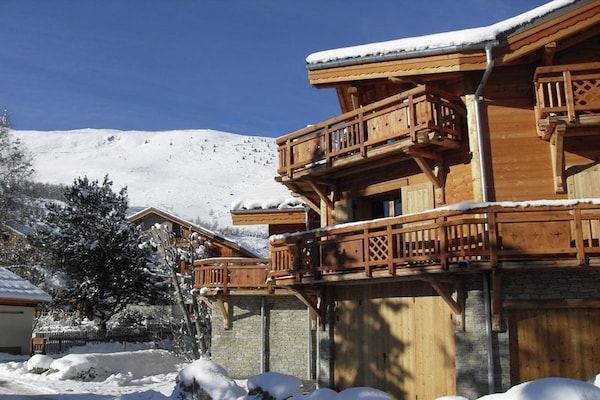 Authentiek chalet voor 14 personen direct aan de piste in Les Deux Alpes - thumbnail 5