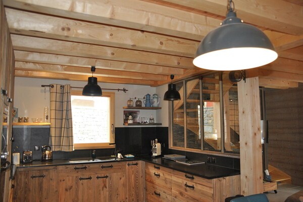 Vrijstaand chalet in Valloire met privéspa, op 800m van de piste - thumbnail 4