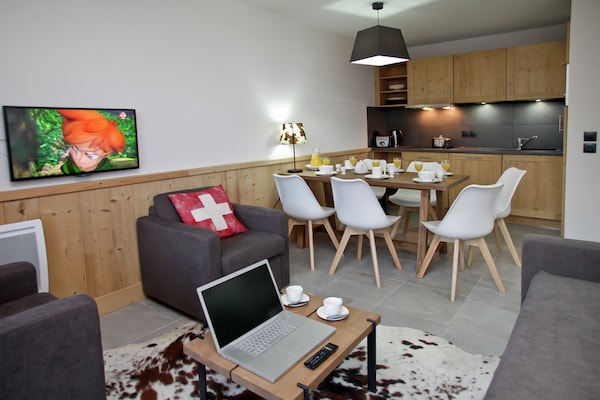 Stijlvol appartement in centrum Châtel op 50m van de gondel - thumbnail 3