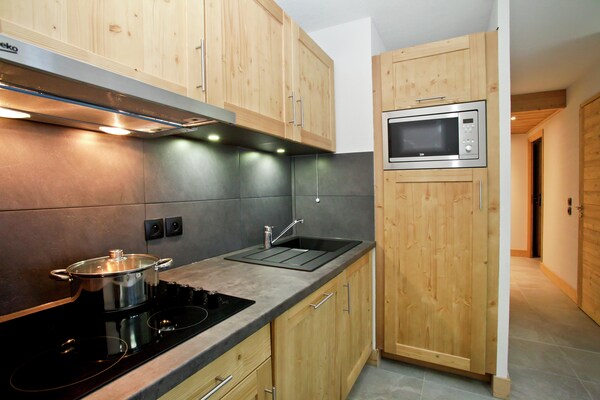 Appartement 6p in Châtel, direct aan de piste van Les Portes du Soleil - thumbnail 2