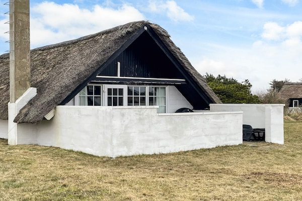 Rietgedekt vakantiehuis op natuurrijk perceel bij Ringkøbing, 1 km van zee - thumbnail 6
