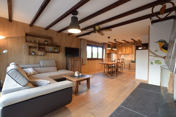 Vrijstaand chalet voor 4 personen in de bossen van Nassogne - thumbnail 6