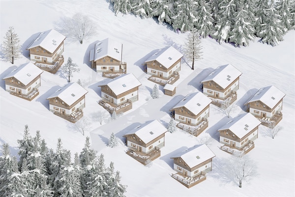 lungau-chalet-an-der-piste sleeps 8