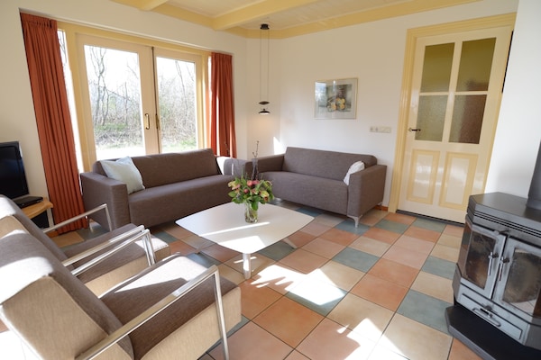 De Ransuil: Luxe landhuis in het bos vlakbij zee en golfbaan - thumbnail 5