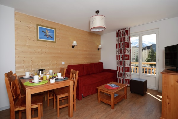 Appartement 6 pers. in Les Deux Alpes – vlakbij de pistes & hondvriendelijk - thumbnail 2