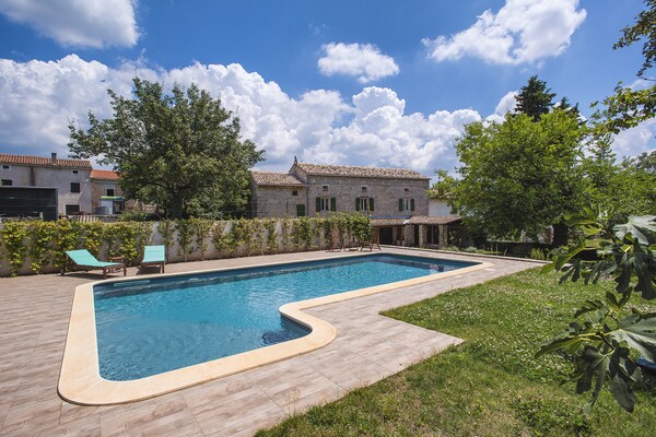 Gerenoveerde villa met privé zoutwaterzwembad nabij Svetvinčenat - thumbnail 5