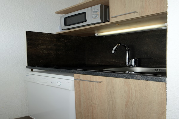 Knus appartement direct aan de piste in Les Allues, Les 3 Vallées - thumbnail 2
