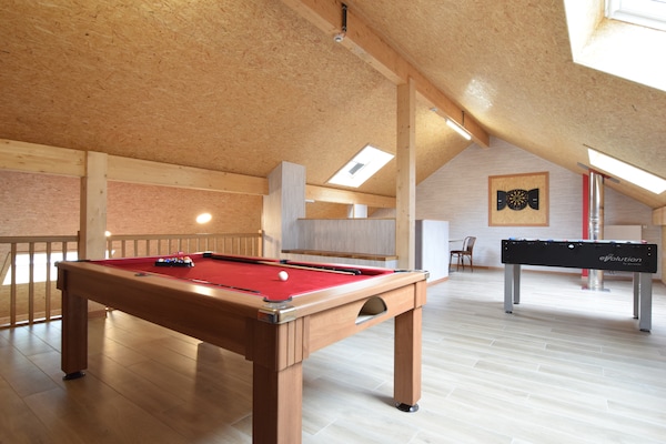 15-persoons wellness vakantiehuis met biljart in Noville - thumbnail 4