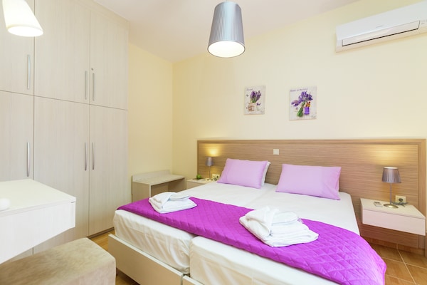 Wijn-thema appartement in olijfgaard bij Prines, vlakbij Rethymnon - thumbnail 3
