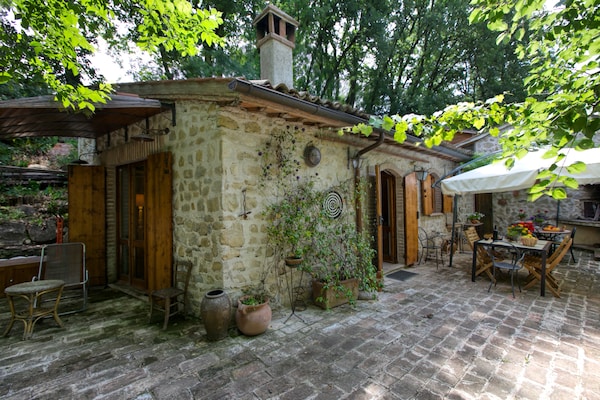 Op 1,0 km van centrum Assisi: ruim vakantiehuis Villa Giuli - thumbnail 5