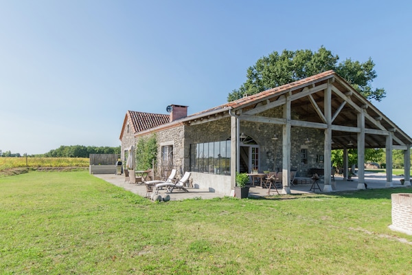 Landhuis met privézwembad voor 12 personen in Fargues-sur-Ourbise - thumbnail 2