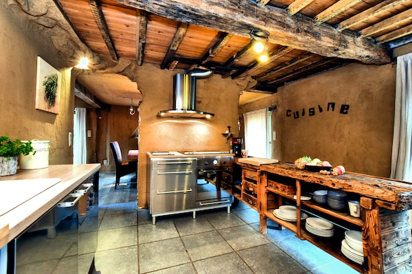 5-persoons boerderij met sauna en open haard in Oppagne - thumbnail 4