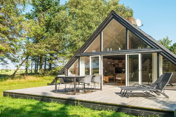 Sfeervol vrijstaand vakantiehuis met annex nabij strand van Sønderho - thumbnail 1