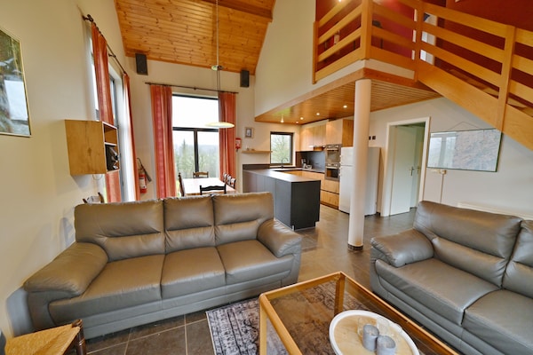 Gloednieuw vakantiehuis voor 9 personen met panoramisch uitzicht bij Durbuy - thumbnail 2